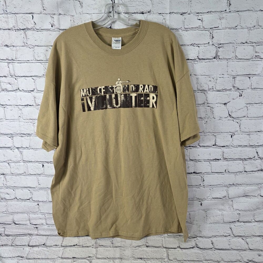 2013 Eldorado Music Fest Men's XXL Tan Short Sleeve T-Shirt